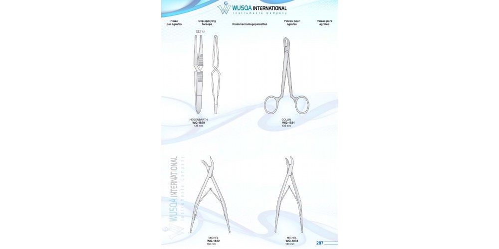 Clip Applying Forceps 